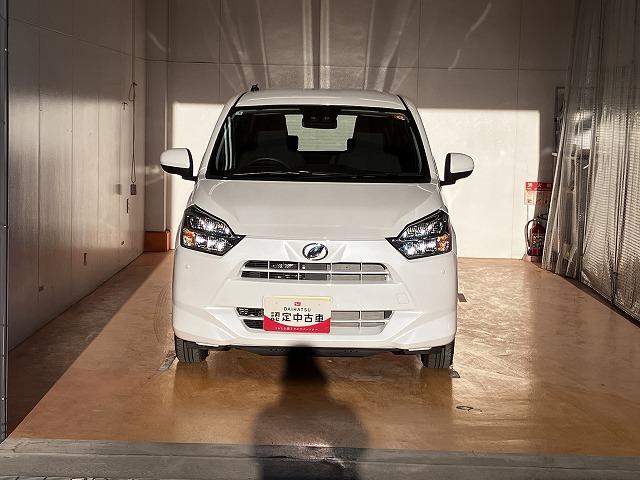 ミライース Ｘ　ＳＡＩＩＩ　サポカーＳワイド適合　エアコン　Ｂカメラ　コーナーセンサー　光軸調整ダイヤル　オートハイビーム　アイドリングストップ　横滑り防止機能　誤発進抑制機能　パワーウインドウ　キーレス（4枚目）