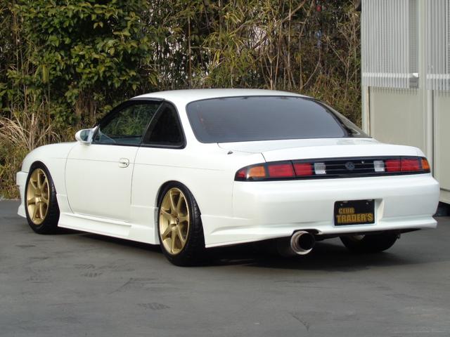 　Ｓ１４ターボＥｇ換装　後期Ｌｏｏｋ＆ＧＰスポーツフルエアロ　テイン車高調Ｋ’ｓブレーキ５穴ハブＡＶＳ１７インチＡＷ　Ｒ２００Ｋ’ｓデフ機械式ＬＳＤ　前置きインタークーラーエアクリマフラーＦパイプ(18枚目)