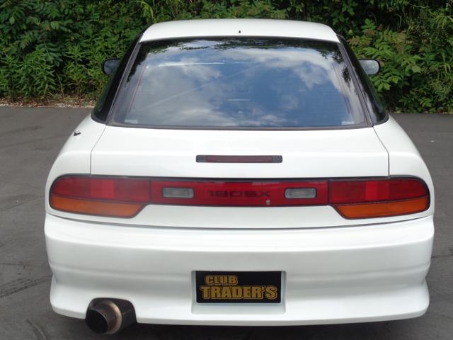 １８０ＳＸ タイプＩＩ　元色パール〜純正パールに再塗装新品フルエアロＷフェンダー前置きＩＣ３層ラジステンアウトレットＦパイプマフラー車高調ピロテンＦナックル加工トーコン＆ＵＰアーム強化クラッチ機械式ＬＳＤロールバーフルバケ（16枚目）