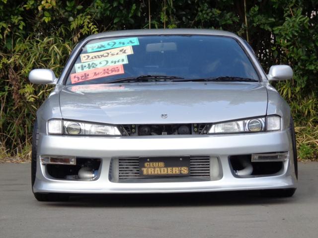 　Ｓ１５スペックＲエンジン換装ＨＫＳ－ＧＴＲＳタービン５速公認外フルエアロＦフェンダーハイカムＧＫパワーＦＣエアフロレス前置きＩＣアルミラジ車高調オリジン１８ＡＷピロアームタワーバーブリッドシート(2枚目)