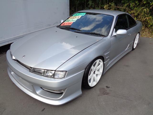 シルビア 　Ｓ１５スペックＲエンジン換装ＨＫＳ－ＧＴＲＳタービン５速公認外フルエアロＦフェンダーハイカムＧＫパワーＦＣエアフロレス前置きＩＣアルミラジ車高調オリジン１８ＡＷピロアームタワーバーブリッドシート（16枚目）