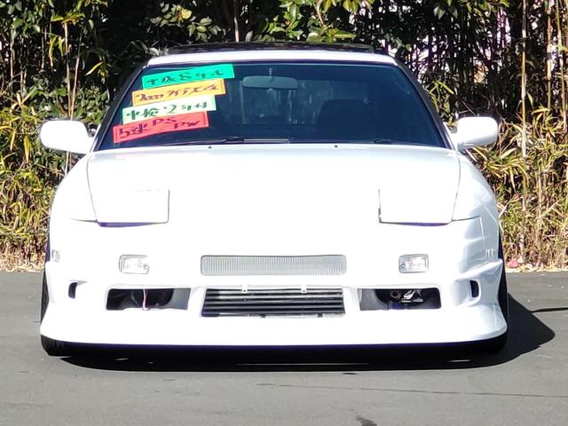 １８０ＳＸ タイプＸ　Ｓ１５タービンＺ３２エアフロ４８０ＩｊハイカムヘッドＧＫ前置インタークーラーオイルクーラー銅３層ラジエターＧＰ車高調Ｐテン強化タイロッドナックル１７ＡＷ強化クラッチ機械式ＬＳＤブリッドブースト水温計（3枚目）