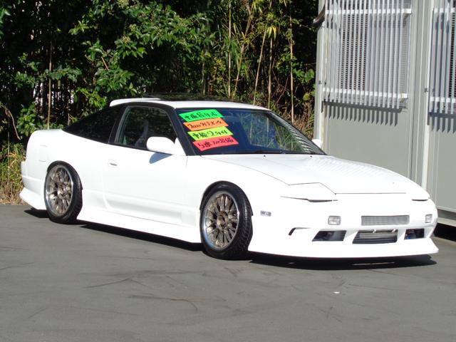 １８０ＳＸ タイプＸ　Ｓ１５タービンＺ３２エアフロ４８０ＩｊハイカムヘッドＧＫ前置インタークーラーオイルクーラー銅３層ラジエターＧＰ車高調Ｐテン強化タイロッドナックル１７ＡＷ強化クラッチ機械式ＬＳＤブリッドブースト水温計（14枚目）