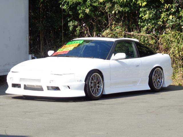 １８０ＳＸ タイプＸ　Ｓ１５タービンＺ３２エアフロ４８０ＩｊハイカムヘッドＧＫ前置インタークーラーオイルクーラー銅３層ラジエターＧＰ車高調Ｐテン強化タイロッドナックル１７ＡＷ強化クラッチ機械式ＬＳＤブリッドブースト水温計（18枚目）