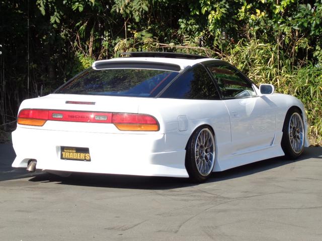 １８０ＳＸ タイプＸ　Ｓ１５タービンＺ３２エアフロ４８０ＩｊハイカムヘッドＧＫ前置インタークーラーオイルクーラー銅３層ラジエターＧＰ車高調Ｐテン強化タイロッドナックル１７ＡＷ強化クラッチ機械式ＬＳＤブリッドブースト水温計（26枚目）