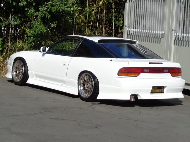 １８０ＳＸ タイプＸ　Ｓ１５タービンＺ３２エアフロ４８０ＩｊハイカムヘッドＧＫ前置インタークーラーオイルクーラー銅３層ラジエターＧＰ車高調Ｐテン強化タイロッドナックル１７ＡＷ強化クラッチ機械式ＬＳＤブリッドブースト水温計（32枚目）