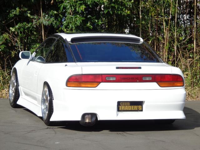 １８０ＳＸ タイプＸ　Ｓ１５タービンＺ３２エアフロ４８０ＩｊハイカムヘッドＧＫ前置インタークーラーオイルクーラー銅３層ラジエターＧＰ車高調Ｐテン強化タイロッドナックル１７ＡＷ強化クラッチ機械式ＬＳＤブリッドブースト水温計（35枚目）