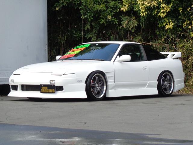 １８０ＳＸ 　ターボＥｇ換装６速ＭＴ換装公認Ｓ１５ダッシュ換装外フルエアロ前置インタークーラー銅３層ラジエター車高調Ｐテン５穴ハブブレンボキャリパー強化クラッチ機械式ＬＳＤロールバーＧＴ－ＲシートＤｅｆｉ４連（17枚目）