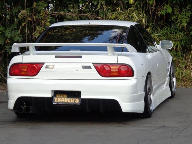 １８０ＳＸ 　ターボＥｇ換装６速ＭＴ換装公認Ｓ１５ダッシュ換装外フルエアロ前置インタークーラー銅３層ラジエター車高調Ｐテン５穴ハブブレンボキャリパー強化クラッチ機械式ＬＳＤロールバーＧＴ－ＲシートＤｅｆｉ４連（23枚目）