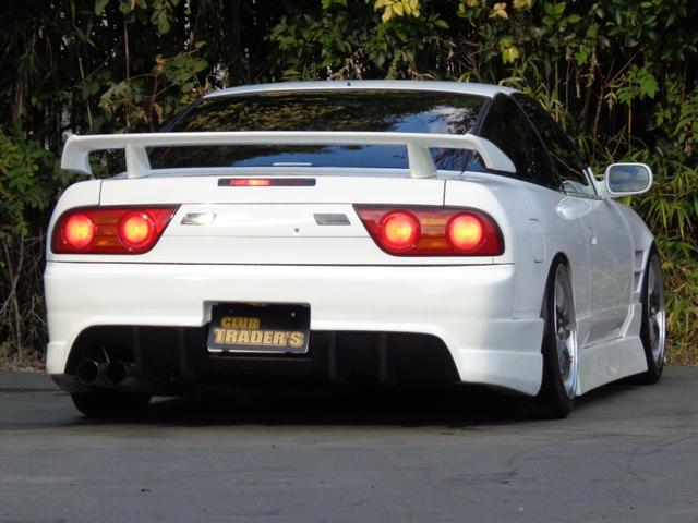 １８０ＳＸ 　ターボＥｇ換装６速ＭＴ換装公認Ｓ１５ダッシュ換装外フルエアロ前置インタークーラー銅３層ラジエター車高調Ｐテン５穴ハブブレンボキャリパー強化クラッチ機械式ＬＳＤロールバーＧＴ－ＲシートＤｅｆｉ４連（24枚目）