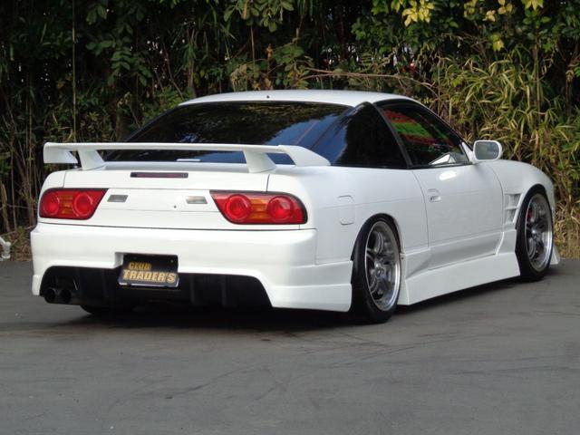 １８０ＳＸ 　ターボＥｇ換装６速ＭＴ換装公認Ｓ１５ダッシュ換装外フルエアロ前置インタークーラー銅３層ラジエター車高調Ｐテン５穴ハブブレンボキャリパー強化クラッチ機械式ＬＳＤロールバーＧＴ－ＲシートＤｅｆｉ４連（25枚目）