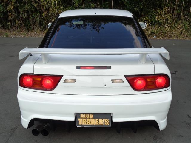 １８０ＳＸ 　ターボＥｇ換装６速ＭＴ換装公認Ｓ１５ダッシュ換装外フルエアロ前置インタークーラー銅３層ラジエター車高調Ｐテン５穴ハブブレンボキャリパー強化クラッチ機械式ＬＳＤロールバーＧＴ－ＲシートＤｅｆｉ４連（29枚目）