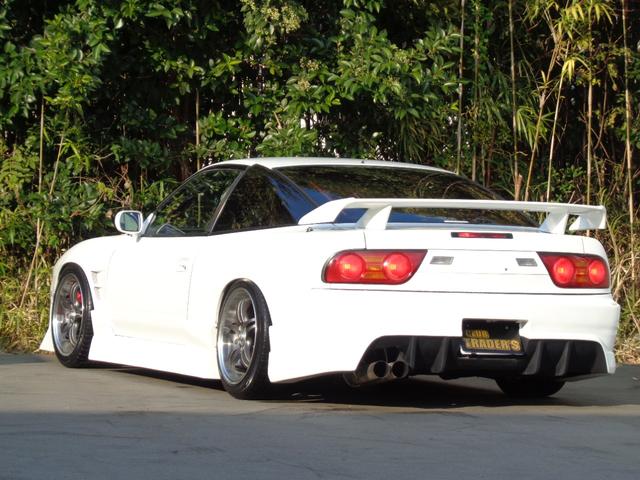１８０ＳＸ 　ターボＥｇ換装６速ＭＴ換装公認Ｓ１５ダッシュ換装外フルエアロ前置インタークーラー銅３層ラジエター車高調Ｐテン５穴ハブブレンボキャリパー強化クラッチ機械式ＬＳＤロールバーＧＴ－ＲシートＤｅｆｉ４連（33枚目）