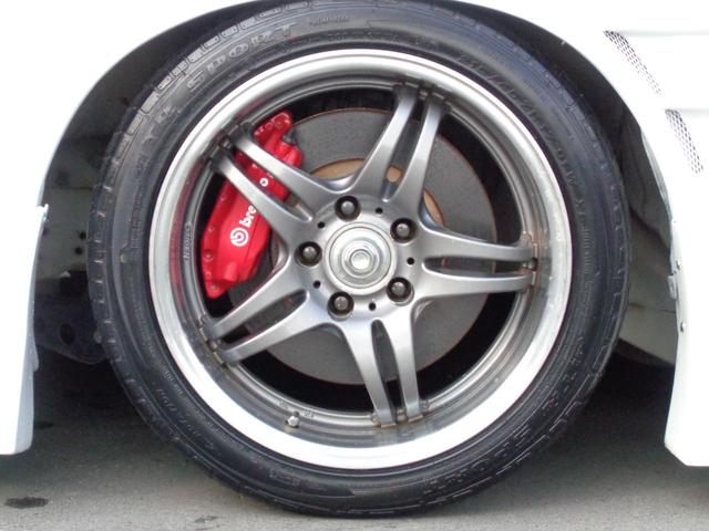 １８０ＳＸ 　ターボＥｇ換装６速ＭＴ換装公認Ｓ１５ダッシュ換装外フルエアロ前置インタークーラー銅３層ラジエター車高調Ｐテン５穴ハブブレンボキャリパー強化クラッチ機械式ＬＳＤロールバーＧＴ－ＲシートＤｅｆｉ４連（66枚目）