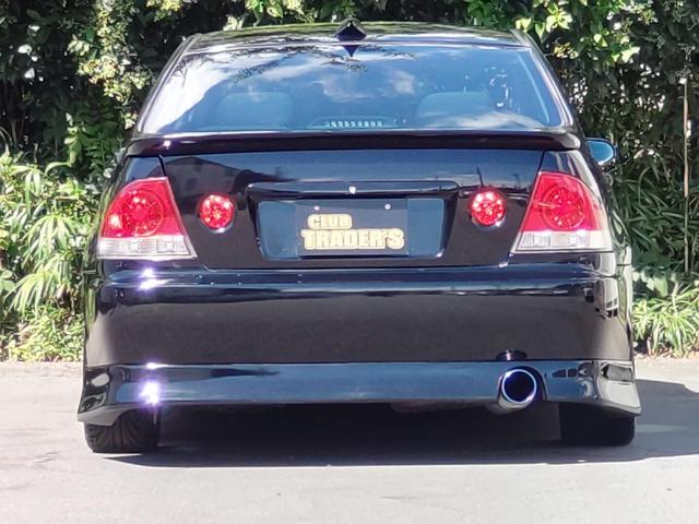 アルテッツァ RS200 Zエディション 色替車202ブラック外フルエアロ外ボンネット外ミラーステンタコ足Fパイプマフラーコーヨーアルミラジエターファイナルコネクション車高調18インチモデル5AWブリッツ水温計&負圧計ケンウッドSDナビETC(3枚目)