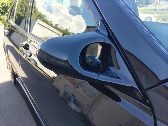 アルテッツァ RS200 Zエディション 色替車202ブラック外フルエアロ外ボンネット外ミラーステンタコ足Fパイプマフラーコーヨーアルミラジエターファイナルコネクション車高調18インチモデル5AWブリッツ水温計&負圧計ケンウッドSDナビETC(12枚目)