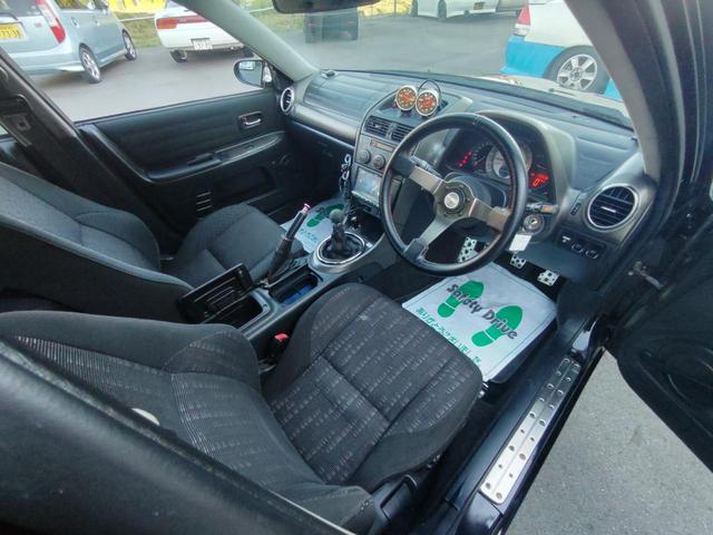 アルテッツァ RS200 Zエディション 色替車202ブラック外フルエアロ外ボンネット外ミラーステンタコ足Fパイプマフラーコーヨーアルミラジエターファイナルコネクション車高調18インチモデル5AWブリッツ水温計&負圧計ケンウッドSDナビETC(22枚目)