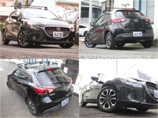 デミオ ＸＤツーリング　１オ－ナ－車　記録簿付　ナビＢカメラ　ｂｌｕｅｔｏｏｔｈ　ＥＴＣ　衝突軽減ブレ－キ　ＬＥＤオ－トヘッドランプ　１６ＡＷ　クルコン　パドルＳ　プッシュスタ－トＥＧ　スマ－トキ－２個あり　キャリアベ－ス付（2枚目）