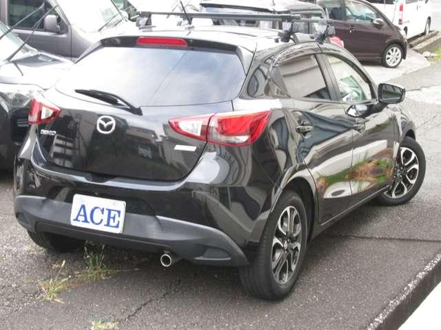 デミオ ＸＤツーリング　１オ－ナ－車　記録簿付　ナビＢカメラ　ｂｌｕｅｔｏｏｔｈ　ＥＴＣ　衝突軽減ブレ－キ　ＬＥＤオ－トヘッドランプ　１６ＡＷ　クルコン　パドルＳ　プッシュスタ－トＥＧ　スマ－トキ－２個あり　キャリアベ－ス付（7枚目）