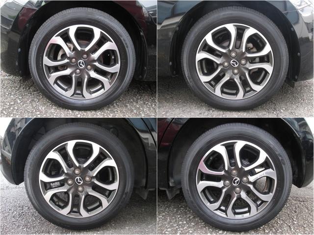 デミオ ＸＤツーリング　１オ－ナ－車　記録簿付　ナビＢカメラ　ｂｌｕｅｔｏｏｔｈ　ＥＴＣ　衝突軽減ブレ－キ　ＬＥＤオ－トヘッドランプ　１６ＡＷ　クルコン　パドルＳ　プッシュスタ－トＥＧ　スマ－トキ－２個あり　キャリアベ－ス付（12枚目）