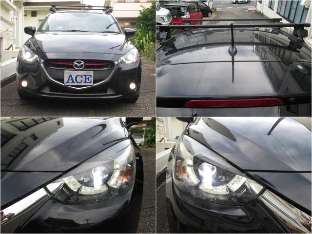 デミオ ＸＤツーリング　１オ－ナ－車　記録簿付　ナビＢカメラ　ｂｌｕｅｔｏｏｔｈ　ＥＴＣ　衝突軽減ブレ－キ　ＬＥＤオ－トヘッドランプ　１６ＡＷ　クルコン　パドルＳ　プッシュスタ－トＥＧ　スマ－トキ－２個あり　キャリアベ－ス付（13枚目）