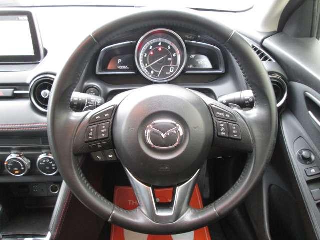 デミオ ＸＤツーリング　１オ－ナ－車　記録簿付　ナビＢカメラ　ｂｌｕｅｔｏｏｔｈ　ＥＴＣ　衝突軽減ブレ－キ　ＬＥＤオ－トヘッドランプ　１６ＡＷ　クルコン　パドルＳ　プッシュスタ－トＥＧ　スマ－トキ－２個あり　キャリアベ－ス付（23枚目）