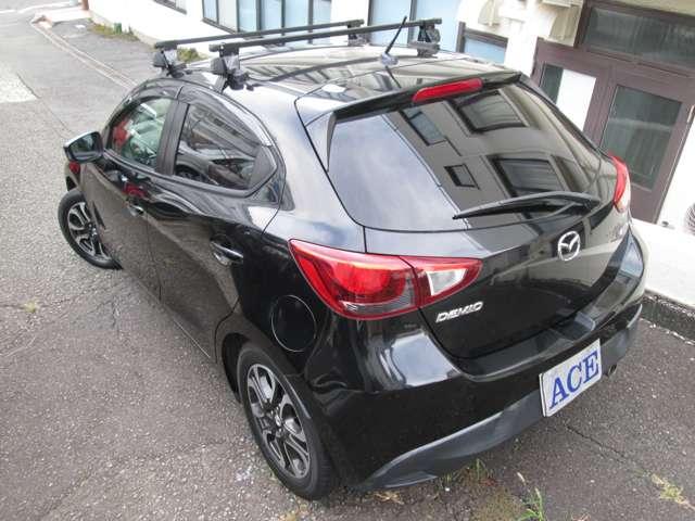 デミオ ＸＤツーリング　１オ－ナ－車　記録簿付　ナビＢカメラ　ｂｌｕｅｔｏｏｔｈ　ＥＴＣ　衝突軽減ブレ－キ　ＬＥＤオ－トヘッドランプ　１６ＡＷ　クルコン　パドルＳ　プッシュスタ－トＥＧ　スマ－トキ－２個あり　キャリアベ－ス付（61枚目）