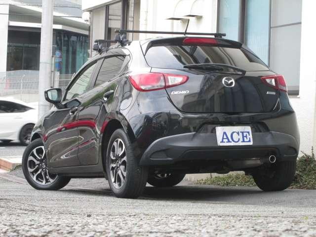 デミオ ＸＤツーリング　１オ－ナ－車　記録簿付　ナビＢカメラ　ｂｌｕｅｔｏｏｔｈ　ＥＴＣ　衝突軽減ブレ－キ　ＬＥＤオ－トヘッドランプ　１６ＡＷ　クルコン　パドルＳ　プッシュスタ－トＥＧ　スマ－トキ－２個あり　キャリアベ－ス付（76枚目）