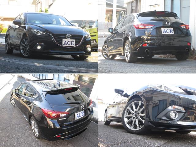 アクセラスポーツ XD サンル-フ マツスピエアロ 18AW OP地デジDVDCD ナビBカメラ ETC 前後ドラレコ パドルS 電動ハ-フレザ-シ-ト シ-トヒ-タ- 追従クルコン 衝突軽減B BSモニタ- 車線逸脱警報(2枚目)