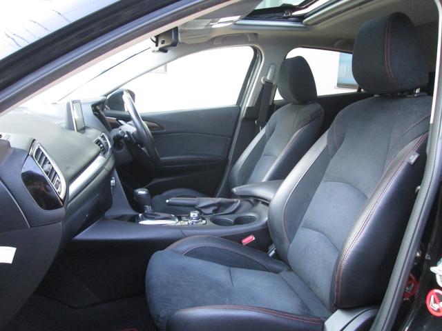 アクセラスポーツ XD サンル-フ マツスピエアロ 18AW OP地デジDVDCD ナビBカメラ ETC 前後ドラレコ パドルS 電動ハ-フレザ-シ-ト シ-トヒ-タ- 追従クルコン 衝突軽減B BSモニタ- 車線逸脱警報(46枚目)