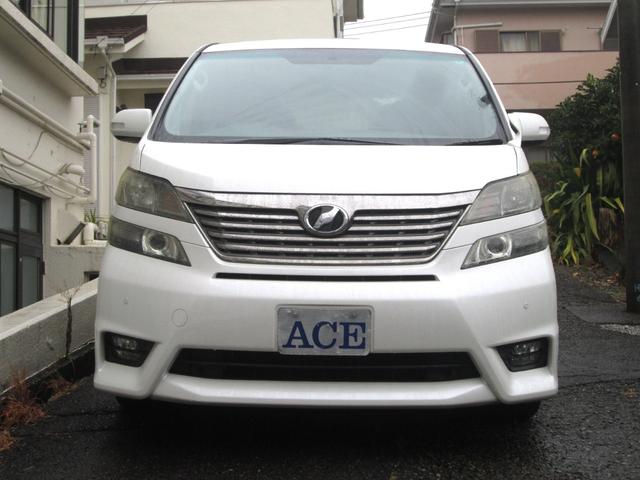 ヴェルファイア ２．４Ｚ　オットマン　電動スライド　ナビＴＶ　Ｂカメラ　ＥＴＣ　社外１９インチＡＷ　ＨＩＤ　ＬＥＤフォグ　プッシュスタ－トＥＧ　スマ－トキ－２個　ＬＥＤル－ムランプ　サイド／カ－テン／ニ－エアバッグ（5枚目）