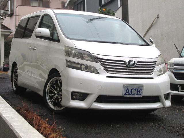 ヴェルファイア ２．４Ｚ　オットマン　電動スライド　ナビＴＶ　Ｂカメラ　ＥＴＣ　社外１９インチＡＷ　ＨＩＤ　ＬＥＤフォグ　プッシュスタ－トＥＧ　スマ－トキ－２個　ＬＥＤル－ムランプ　サイド／カ－テン／ニ－エアバッグ（6枚目）