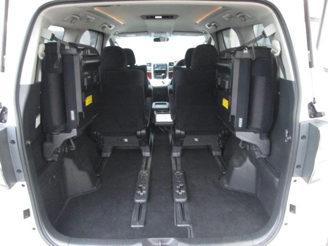 ヴェルファイア ２．４Ｚ　オットマン　電動スライド　ナビＴＶ　Ｂカメラ　ＥＴＣ　社外１９インチＡＷ　ＨＩＤ　ＬＥＤフォグ　プッシュスタ－トＥＧ　スマ－トキ－２個　ＬＥＤル－ムランプ　サイド／カ－テン／ニ－エアバッグ（50枚目）