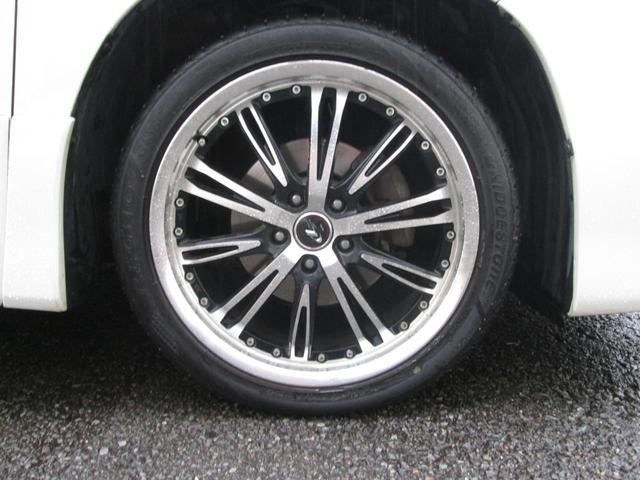 ヴェルファイア ２．４Ｚ　オットマン　電動スライド　ナビＴＶ　Ｂカメラ　ＥＴＣ　社外１９インチＡＷ　ＨＩＤ　ＬＥＤフォグ　プッシュスタ－トＥＧ　スマ－トキ－２個　ＬＥＤル－ムランプ　サイド／カ－テン／ニ－エアバッグ（56枚目）