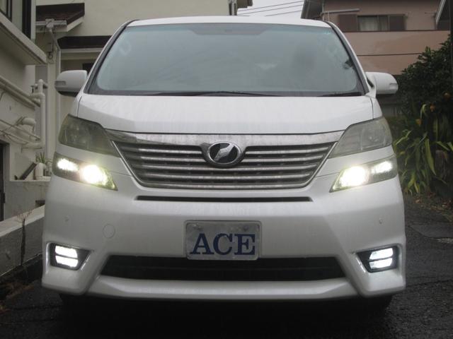 ヴェルファイア ２．４Ｚ　オットマン　電動スライド　ナビＴＶ　Ｂカメラ　ＥＴＣ　社外１９インチＡＷ　ＨＩＤ　ＬＥＤフォグ　プッシュスタ－トＥＧ　スマ－トキ－２個　ＬＥＤル－ムランプ　サイド／カ－テン／ニ－エアバッグ（60枚目）