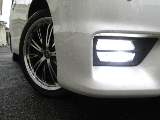 ヴェルファイア ２．４Ｚ　オットマン　電動スライド　ナビＴＶ　Ｂカメラ　ＥＴＣ　社外１９インチＡＷ　ＨＩＤ　ＬＥＤフォグ　プッシュスタ－トＥＧ　スマ－トキ－２個　ＬＥＤル－ムランプ　サイド／カ－テン／ニ－エアバッグ（61枚目）