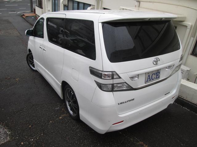 ヴェルファイア ２．４Ｚ　オットマン　電動スライド　ナビＴＶ　Ｂカメラ　ＥＴＣ　社外１９インチＡＷ　ＨＩＤ　ＬＥＤフォグ　プッシュスタ－トＥＧ　スマ－トキ－２個　ＬＥＤル－ムランプ　サイド／カ－テン／ニ－エアバッグ（65枚目）