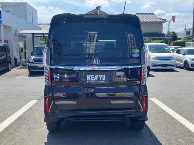 Ｎ－ＢＯＸカスタム Ｇ・Ｌターボホンダセンシング／東京仕入／走行２９２９９ＫＭ／　ハーフレザーシート／両側電動スライドドア／純正ナビ／ＣＤ／ＤＶＤ再生／ＢＴ対応／１２セグ／Ｒスポイラー／バックカメラ／ＡＳＶ／アダプティブクルーズコントロール／スマートキー／プッシュスタート／フル装備（5枚目）