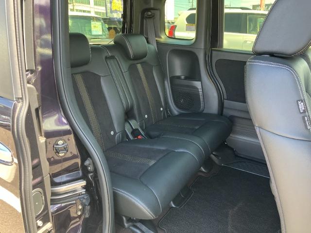Ｎ－ＢＯＸカスタム Ｇ・Ｌターボホンダセンシング／東京仕入／走行２９２９９ＫＭ／　ハーフレザーシート／両側電動スライドドア／純正ナビ／ＣＤ／ＤＶＤ再生／ＢＴ対応／１２セグ／Ｒスポイラー／バックカメラ／ＡＳＶ／アダプティブクルーズコントロール／スマートキー／プッシュスタート／フル装備（9枚目）