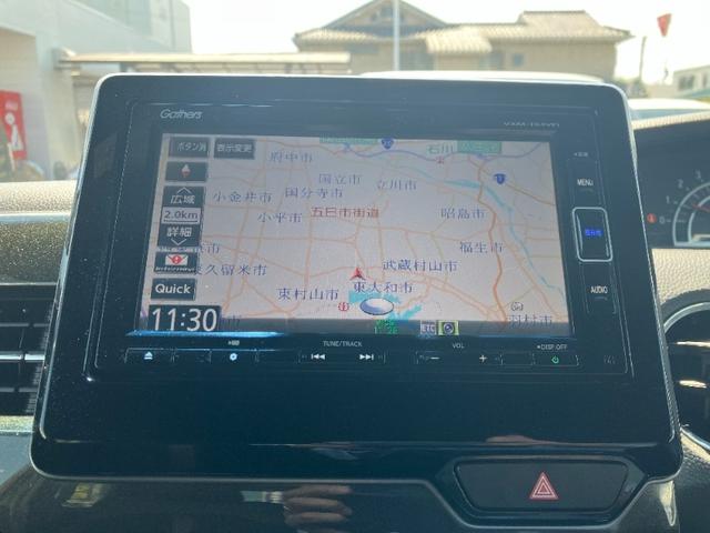 Ｎ－ＢＯＸカスタム Ｇ・Ｌターボホンダセンシング／東京仕入／走行２９２９９ＫＭ／　ハーフレザーシート／両側電動スライドドア／純正ナビ／ＣＤ／ＤＶＤ再生／ＢＴ対応／１２セグ／Ｒスポイラー／バックカメラ／ＡＳＶ／アダプティブクルーズコントロール／スマートキー／プッシュスタート／フル装備（11枚目）