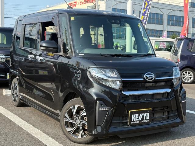 タント カスタムＸ／東大和仕入／走行３６２０５ＫＭ／ワンオーナー　禁煙車／社外ＳＤナビ／ＣＤＤＶＤ／１２セグ／ＢＴ／バックカメラ／スマートキー／プッシュスタート／ＡＳＶ／コーナーセンサー／ハーフレザーシート／両側ＰＳＤ／ＬＥＤヘッドライト／オートエアコン／フル装備（3枚目）