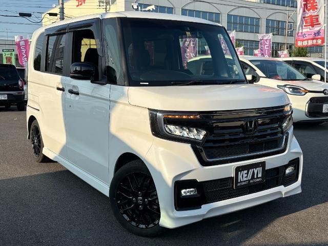 Ｎ－ＢＯＸカスタム Ｌターボ　スタイル＋ブラック／走行２５４０１ＫＭ／特別仕様車　両側ＰＳＤ／純正８インチＳＤナビ／ＣＤＤＶＤ再生／１２セグ／ＢＴ／バックカメラ／ＬＥＤヘッドライト／フォグ／オートライト／ＡＳＶ／アダプティブクルーズコントロール／ハーフレザーシート／純正１５ＡＷ（3枚目）
