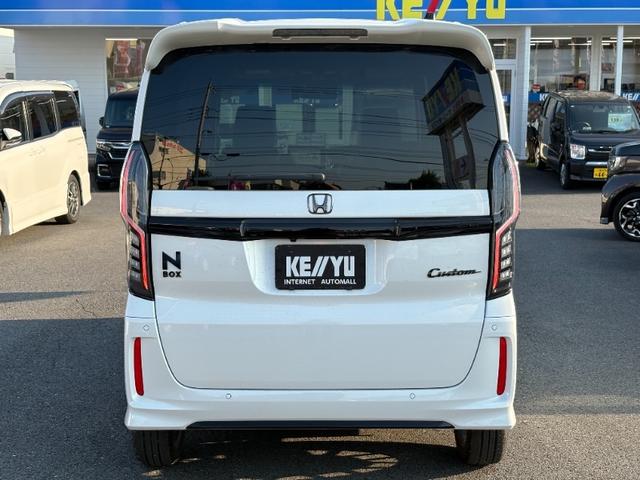 Ｎ－ＢＯＸカスタム Ｌターボ　スタイル＋ブラック／走行２５４０１ＫＭ／特別仕様車　両側ＰＳＤ／純正８インチＳＤナビ／ＣＤＤＶＤ再生／１２セグ／ＢＴ／バックカメラ／ＬＥＤヘッドライト／フォグ／オートライト／ＡＳＶ／アダプティブクルーズコントロール／ハーフレザーシート／純正１５ＡＷ（4枚目）