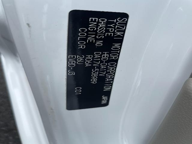 エブリイ ＰＣ／走行３３８５４ＫＭ／衝突被害軽減ブレーキ／禁煙車　両側スライドドア／横滑り防止装置／フル装備／Ｗエアバック／キーレスエントリー／ＥＴＣ／取扱説明書／オートライト／フルフラットシート／（11枚目）