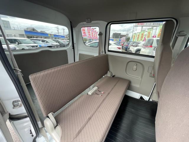 エブリイ ＰＣ／走行３３８５４ＫＭ／衝突被害軽減ブレーキ／禁煙車　両側スライドドア／横滑り防止装置／フル装備／Ｗエアバック／キーレスエントリー／ＥＴＣ／取扱説明書／オートライト／フルフラットシート／（16枚目）