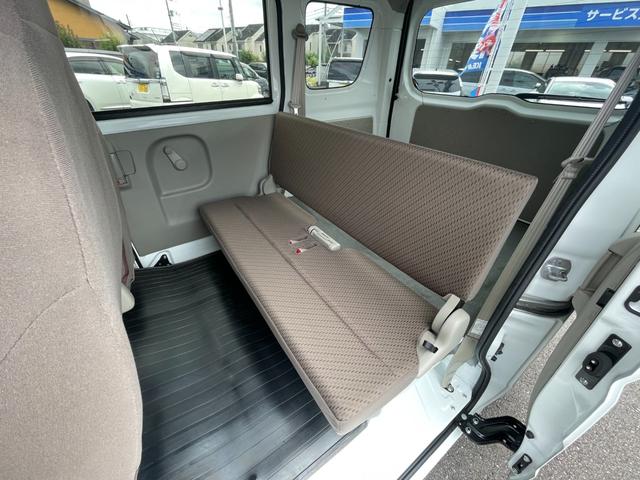 エブリイ ＰＣ／走行３３８５４ＫＭ／衝突被害軽減ブレーキ／禁煙車　両側スライドドア／横滑り防止装置／フル装備／Ｗエアバック／キーレスエントリー／ＥＴＣ／取扱説明書／オートライト／フルフラットシート／（19枚目）