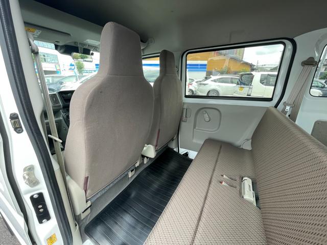 エブリイ ＰＣ／走行３３８５４ＫＭ／衝突被害軽減ブレーキ／禁煙車　両側スライドドア／横滑り防止装置／フル装備／Ｗエアバック／キーレスエントリー／ＥＴＣ／取扱説明書／オートライト／フルフラットシート／（20枚目）