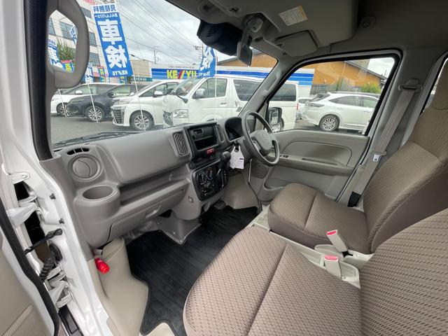 エブリイ ＰＣ／走行３３８５４ＫＭ／衝突被害軽減ブレーキ／禁煙車　両側スライドドア／横滑り防止装置／フル装備／Ｗエアバック／キーレスエントリー／ＥＴＣ／取扱説明書／オートライト／フルフラットシート／（22枚目）