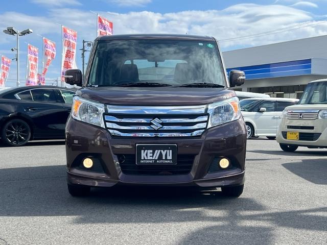 ソリオ ハイブリッドMZ/ワンオーナー/関東仕入れ/衝突軽減装置/ パナソニック製純正8型SDナビ/CD&DVD再生/Bluetoothオーディオ/フルセグTV/アラウンドビューモニター/フリップダウンモニター/両側電動スライド/ETC/衝突軽減/車線逸脱/クルーズ(2枚目)