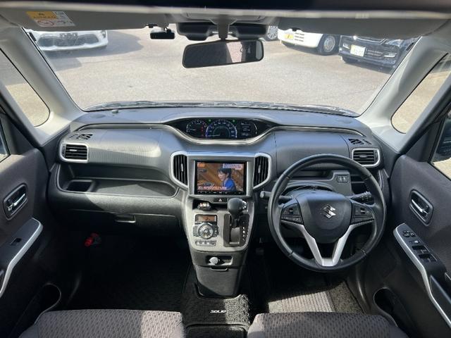 ソリオ ハイブリッドMZ/ワンオーナー/関東仕入れ/衝突軽減装置/ パナソニック製純正8型SDナビ/CD&DVD再生/Bluetoothオーディオ/フルセグTV/アラウンドビューモニター/フリップダウンモニター/両側電動スライド/ETC/衝突軽減/車線逸脱/クルーズ(9枚目)